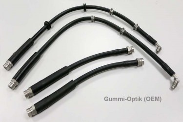 1.8 GTE quattro - 110 PS - Stahlflex Bremsschläuche Audi 80 - 81/85 B2 1.8 GTE quattro - 110PS