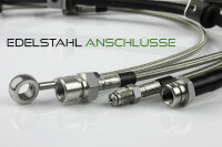 Stahlflex Bremsleitungen für YAMAHA XV 1000 Virago [2AE] ab 86-90 [VR]