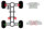 Stahlflex Bremsschläuche für Skoda Octavia 1 [1U2] Hinterachse Sattel (Langversion)